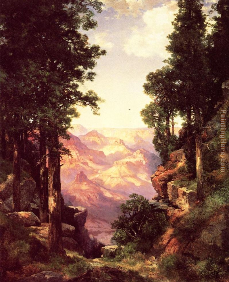 Grand Canyon 12 painting - Thomas Moran Grand Canyon 12 art painting